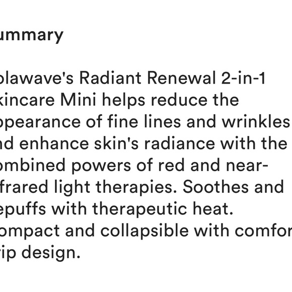 Solawave Radiant Renewal 2-in-1 Skincare Mini - Picture 4 of 7